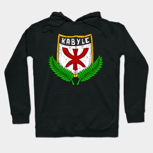 kabyle, kabylie. derber pride, shield and flag. Hoodie